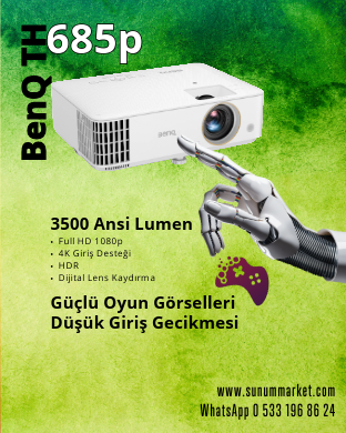 BenQ TH685p Full HD 4K Giri� Deste�i